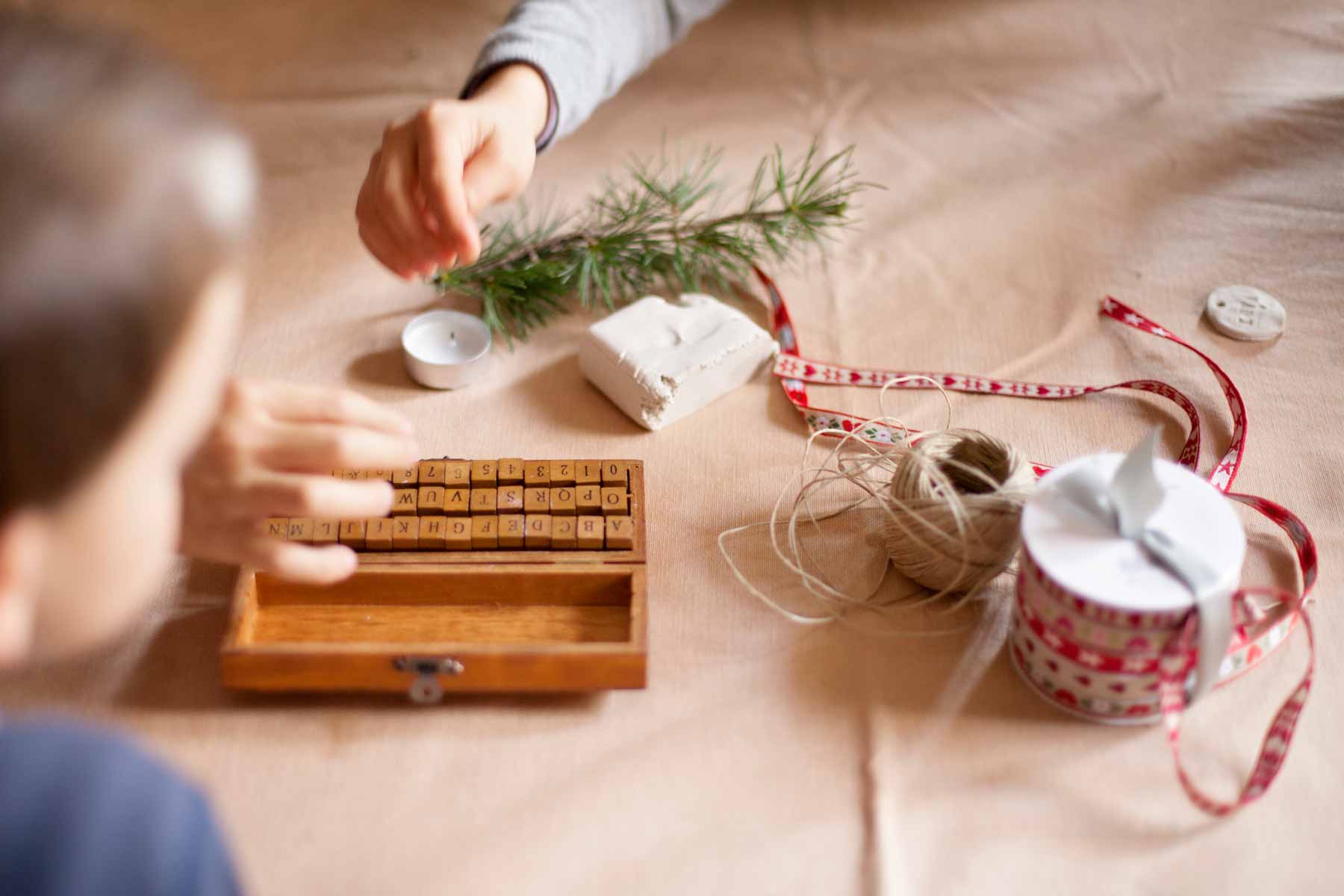 DIY servilleteros para navidad